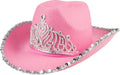 Boland - Hoed glimmer roze