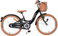 Volare - ashley kinderfiets - meisjes - 20 inch - zwart - nexus 3