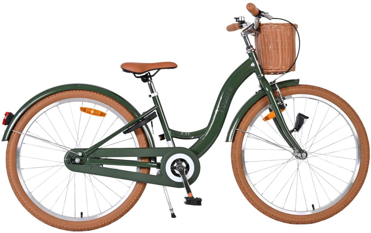 Volare - ashley kinderfiets - meisjes - 24 inch - groen