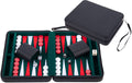 Engelhart - Engelhart Backgammon reisspel met rits - zwart