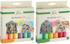 Creative Craft Group - Creative Craft Group Nassau 3d textielverf set - 6 stuks