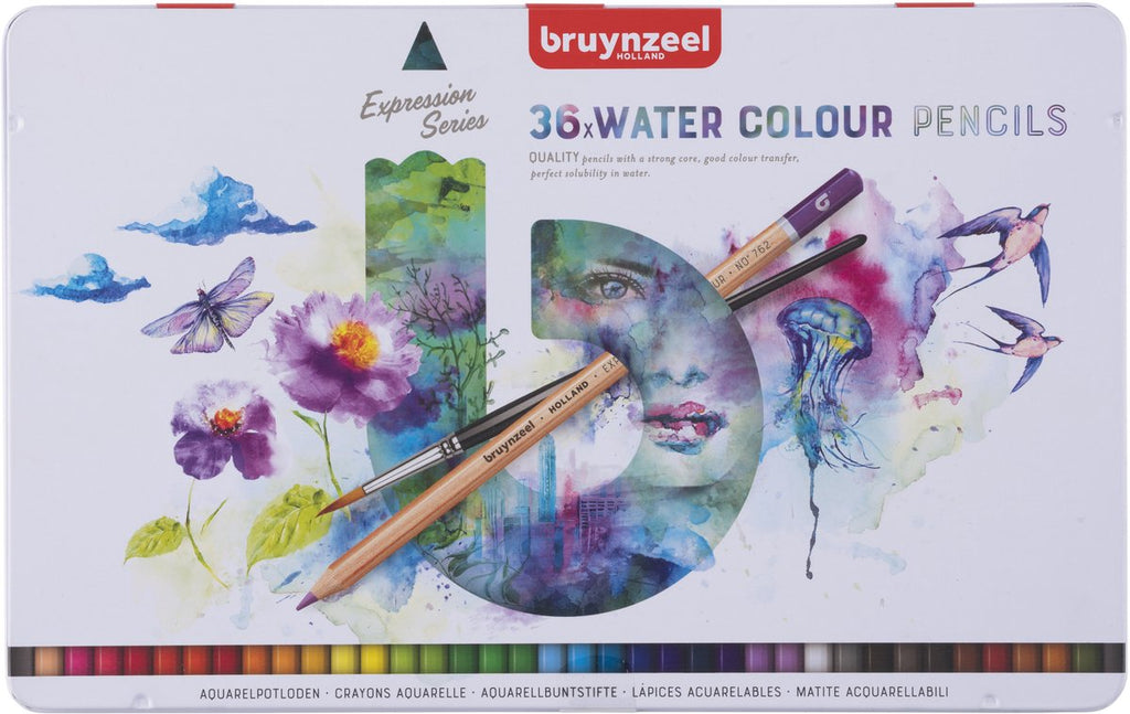 BRUYNZEEL - BRUYNZEEL expression aquarelpotloden blik 36