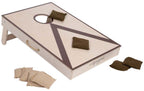 Engelhart - Engelhart Cornhole – enkel bord – 90 x 60 cm – pine/birchwood – inclusief 2 x 4 zakjes – outdoor gooispel & behendigheidsspel –