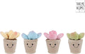 Take me home van manen plant knuffel pluche 13cm - schattig speelgoed cadeau.