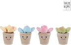 Take me home van manen plant knuffel pluche 13cm - schattig speelgoed cadeau.