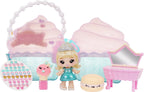 Mga entertainment beauty bag speelset en lipgloss pop - cupcake