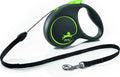 Flexi - rollijn black design cord groen