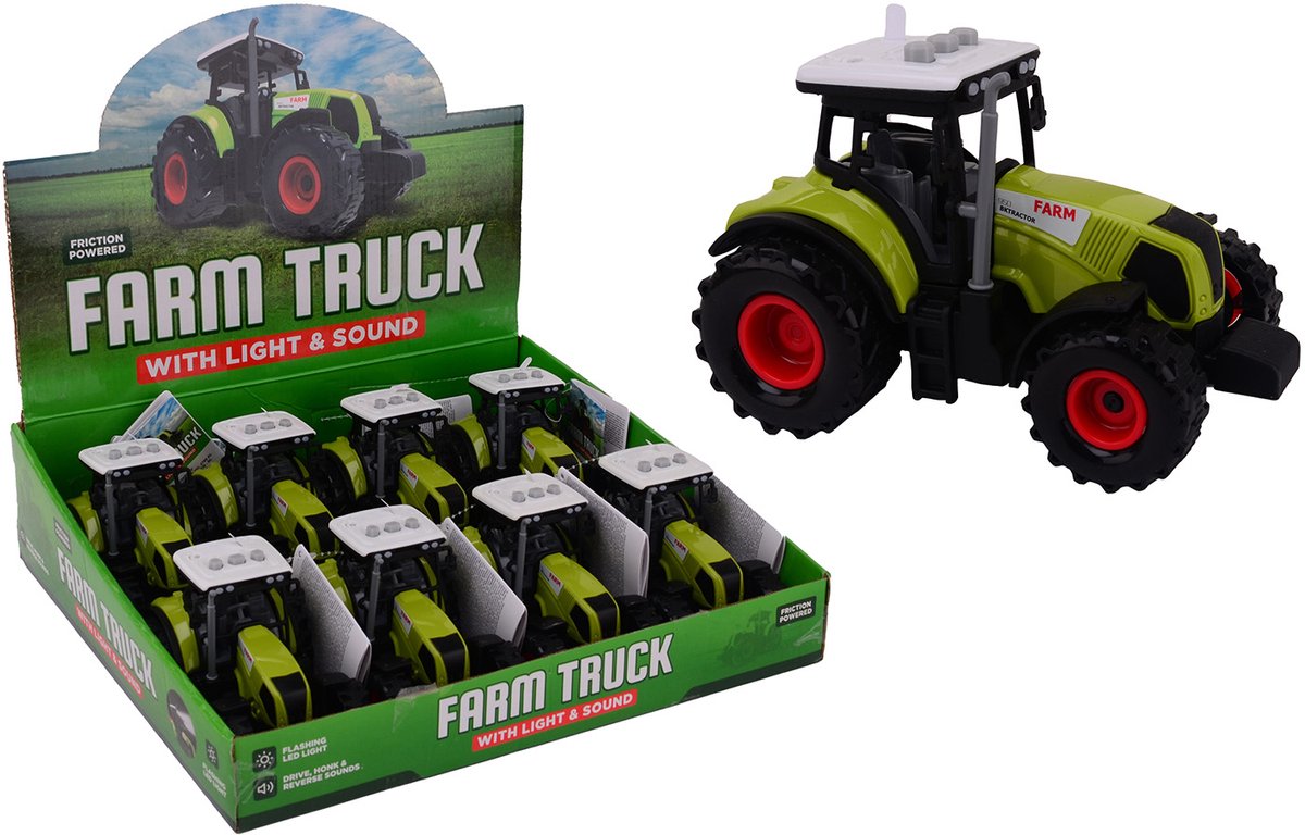 Johntoy tractor met licht geluid