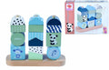 Eichhorn houten stapelpuzzel panda, 15dlg.