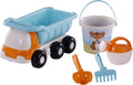 Cavallino - Cavallino strand kiepwagen met emmerset blauw 5dlg.
