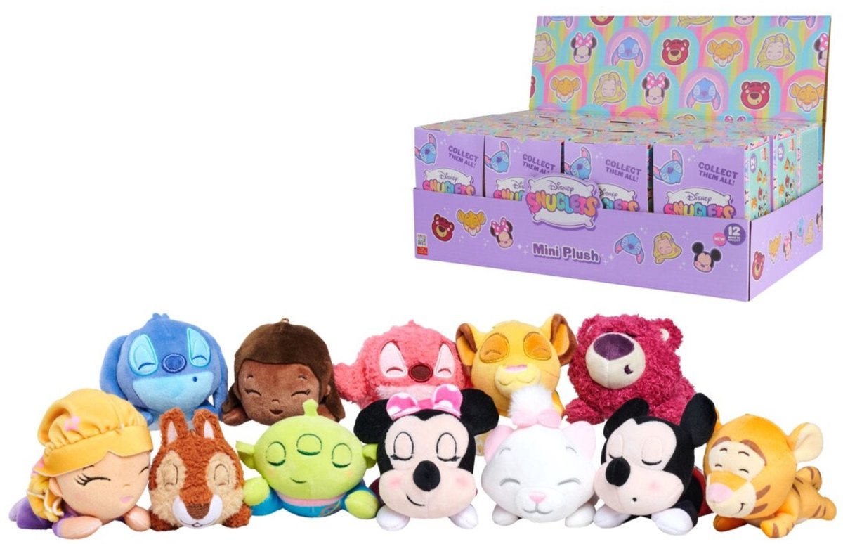 Simba - Simba disney snuglets plüschfiguren blind box sortiment (12) knuffeles