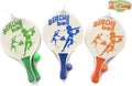 Gametime beachballset 38 x 24 cm hout blauw 3-delig