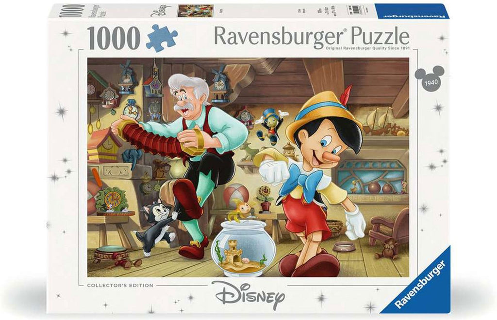 Ravensburger - legpuzzel disney pinokkio 1000 stukjes puzzel volwassenen.