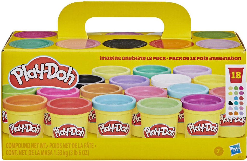 Play-Doh -Doh stel je alles voor - 18 kleipotjes