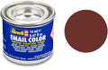 Revell - hobbyverf enamel verf - #37 reddish brown (dakpanrood) - matt - ral3009 - enamel - verf potje - 14 ml