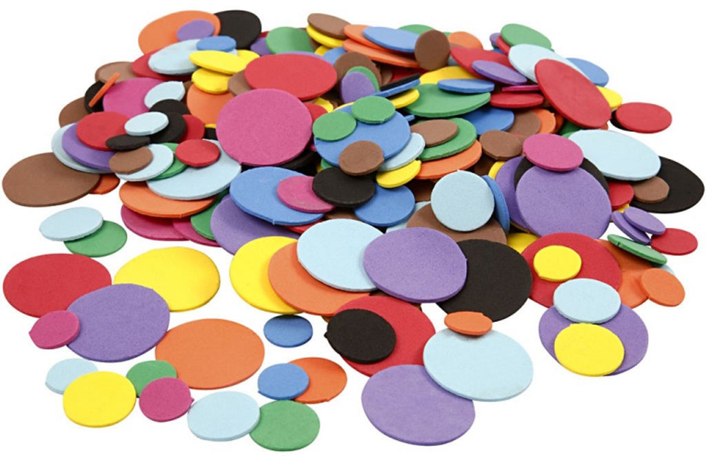 Creativ Company - Creativ Company Foamvormen rondjes 300st.