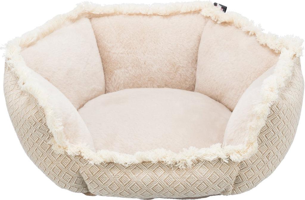 Trixie hondenmand boho hoekig beige