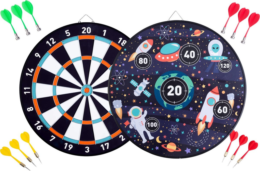 Engelhart - Engelhart Magnetisch dartbord dubbelzijdig - ruimte