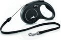Flexi rollijn classic cord zwart
