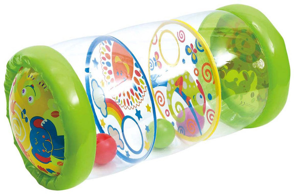 Playgo - go rollend wonderwiel met ballen opblaasbaar - 43cm