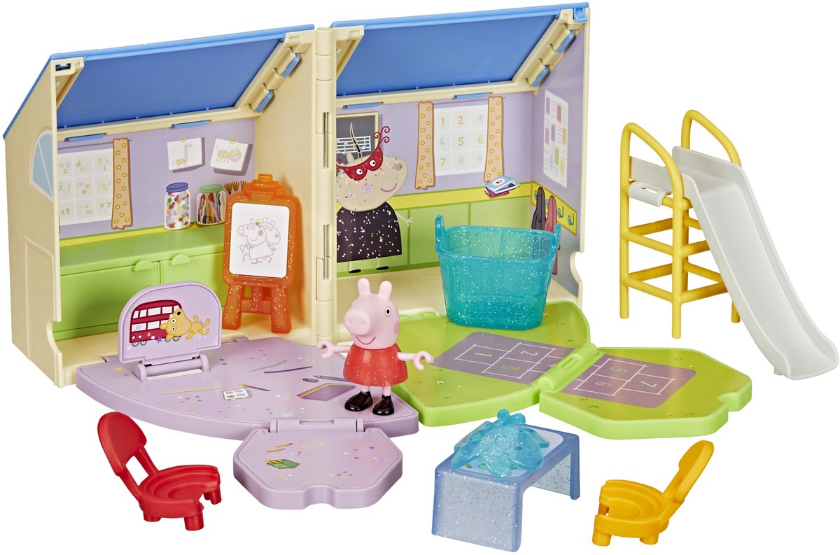 Hasbro - Hasbro Peppa pig open klaslokaal speelset