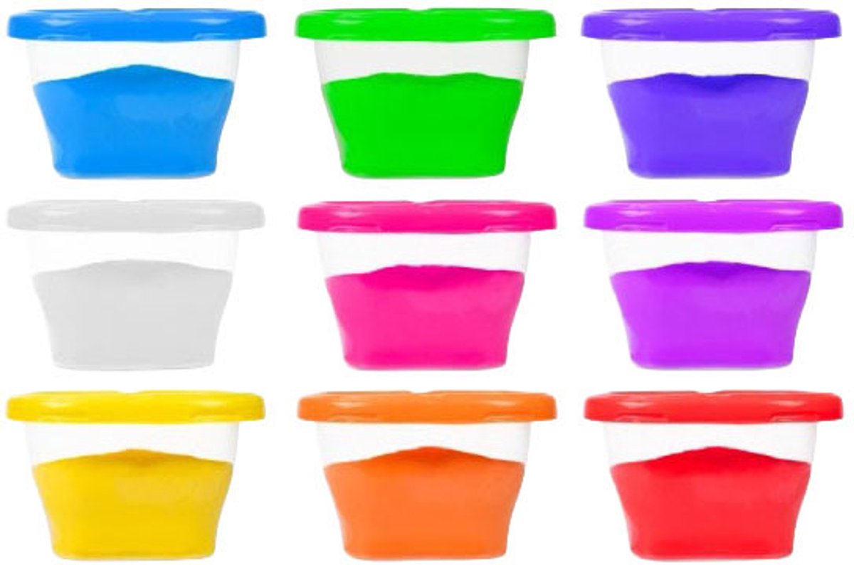 Toi-Toys - Toi-Toys Creamy clay superzachte klei met geur - 9 delig
