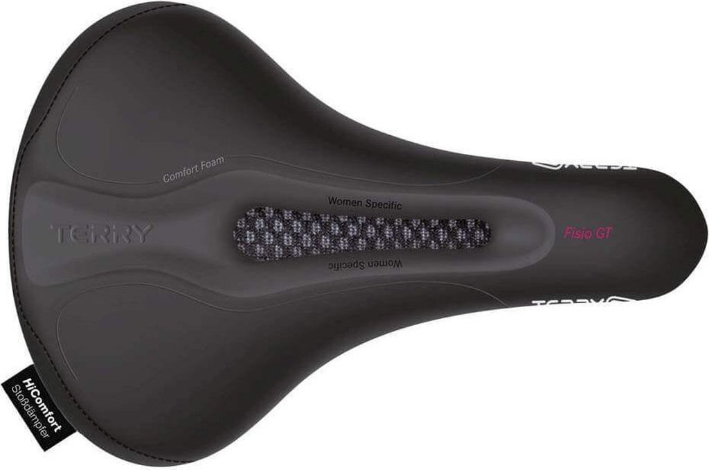 Terry zadel Fisio GT Max dames zwart