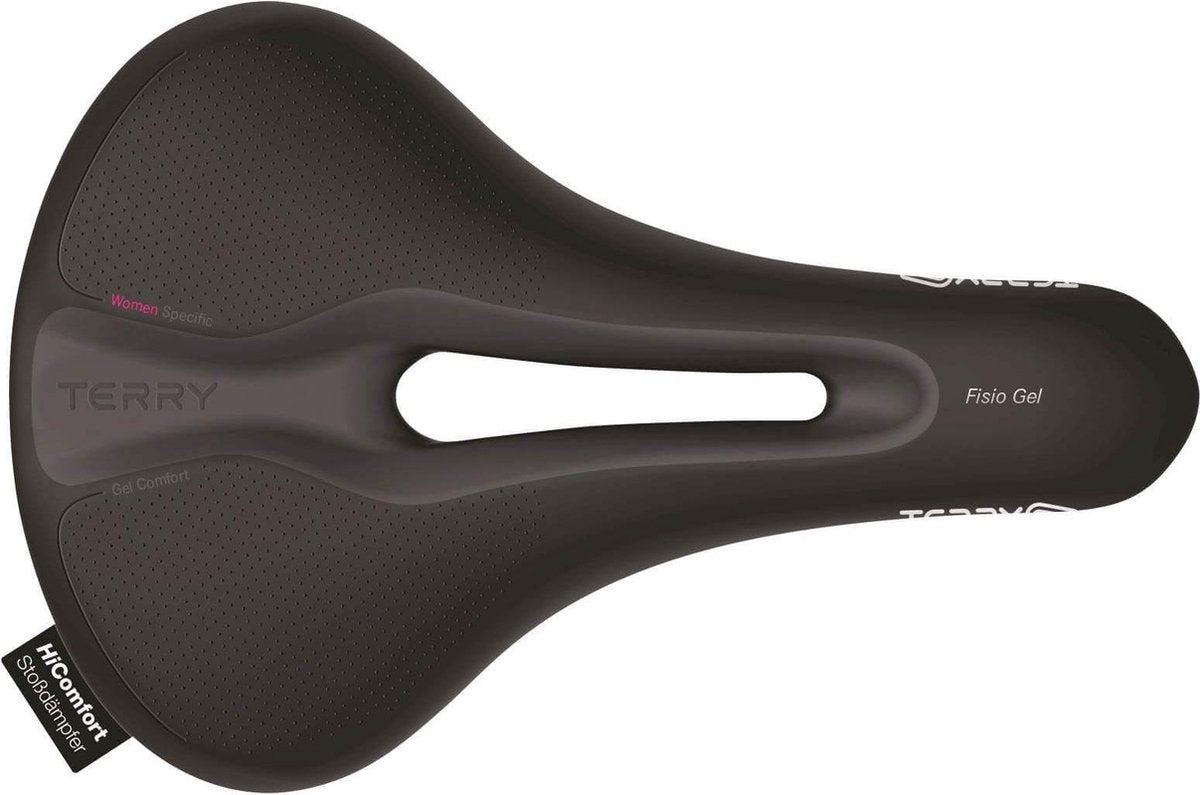 Selle Terry Fisio Flex gel dames noir