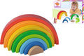 Eichhorn houten stapelregenboog, 8dlg.
