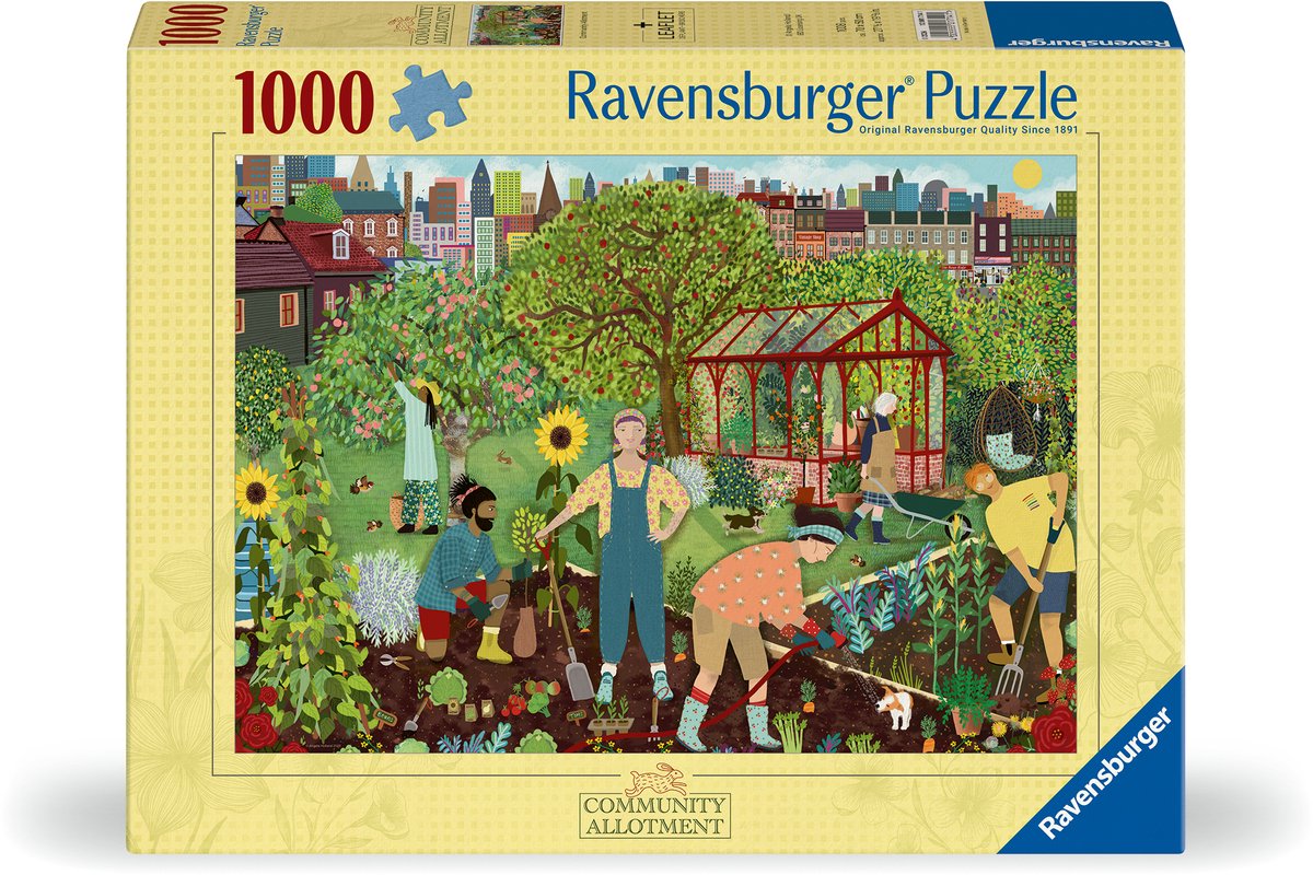 Ravensburger - legpuzzel the allotment - 1000st.