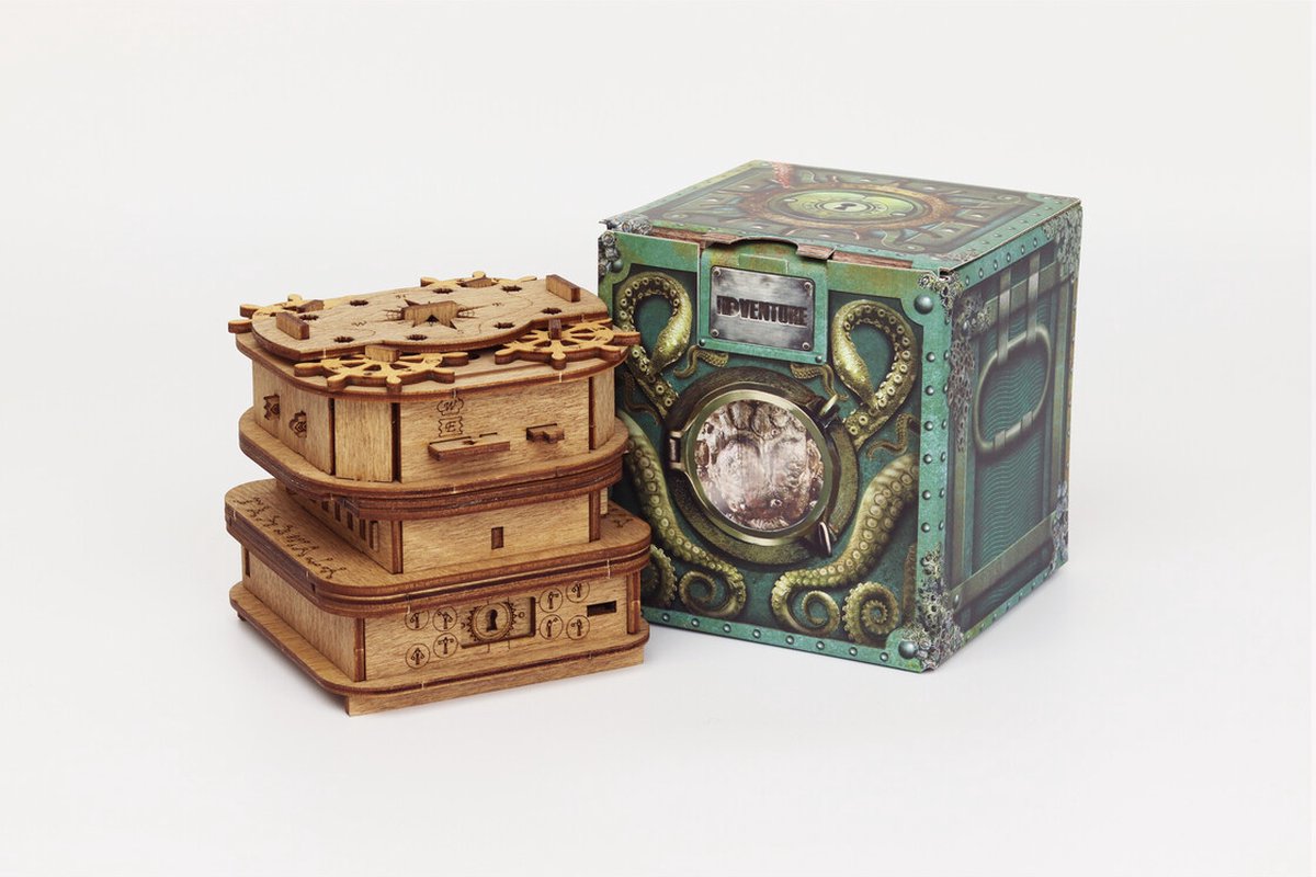 Geronimo games idventure cluebox puzzelkubus - davy jones' locker