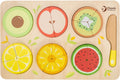 Classic World - houten breuken puzzel educatief speelgoed 22-delig.