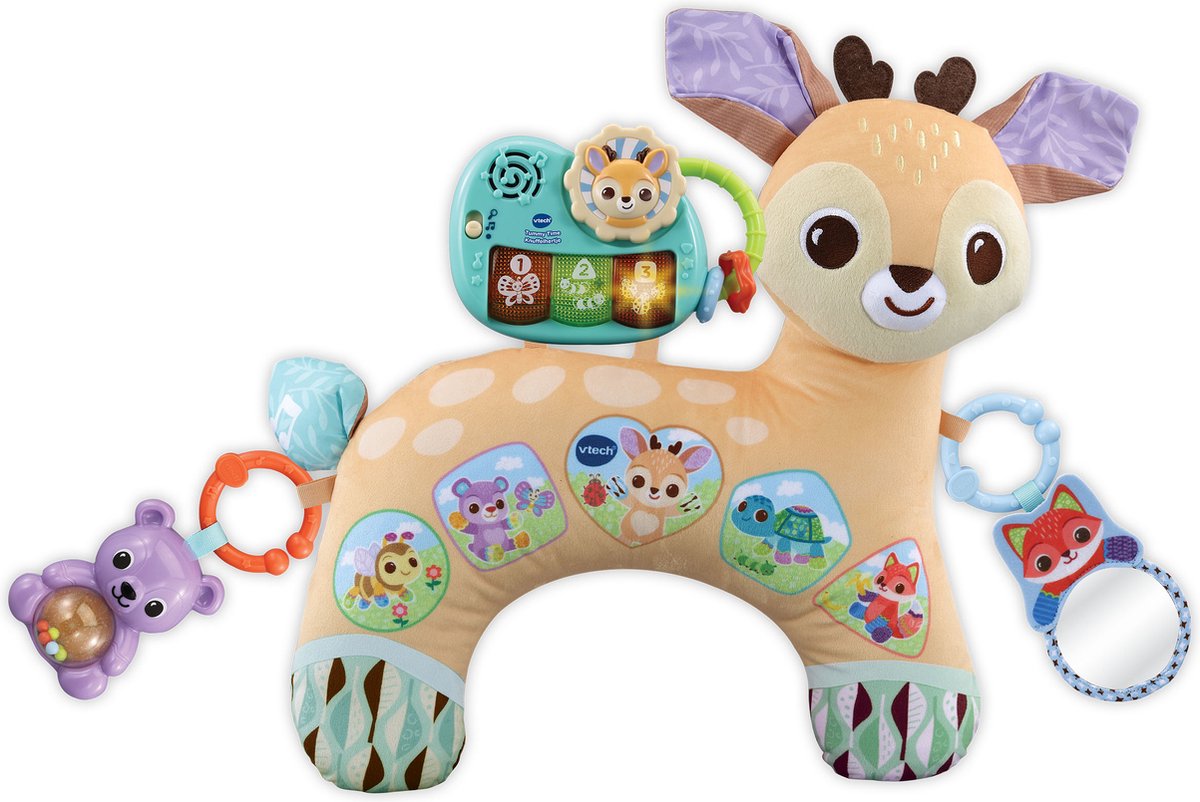 VTech - dierenvriendjes tummy time knuffelhertje