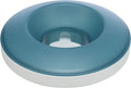 Trixie slowfeeding rocking bowl kunststof tpr grijs blauw