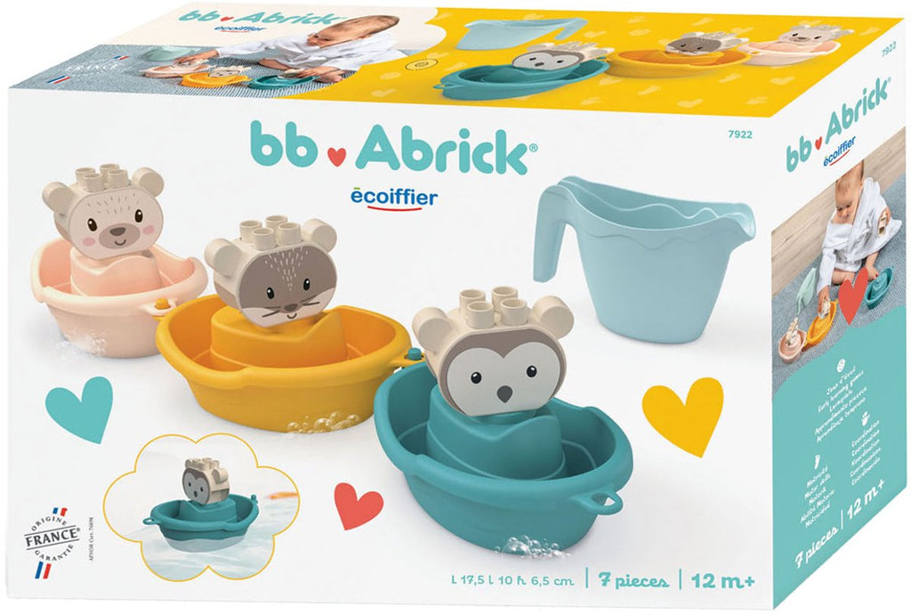 Abrick - Buitenband badbootjes dieren met gieter - 7dlg.