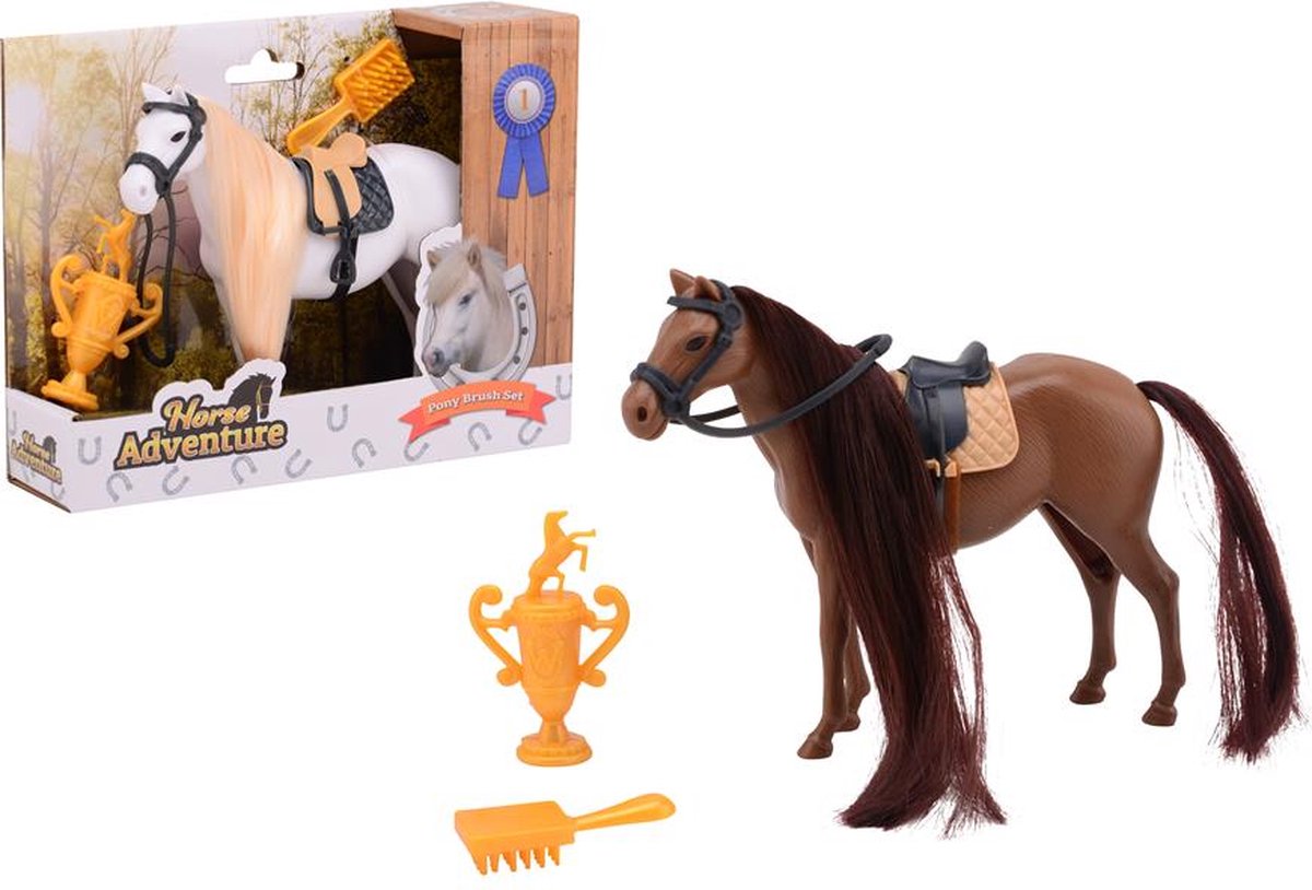 Twisk paarden speelset haren borstelen 27706