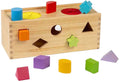 Bigjigs houten mystery box vormenstoof, 10dlg.
