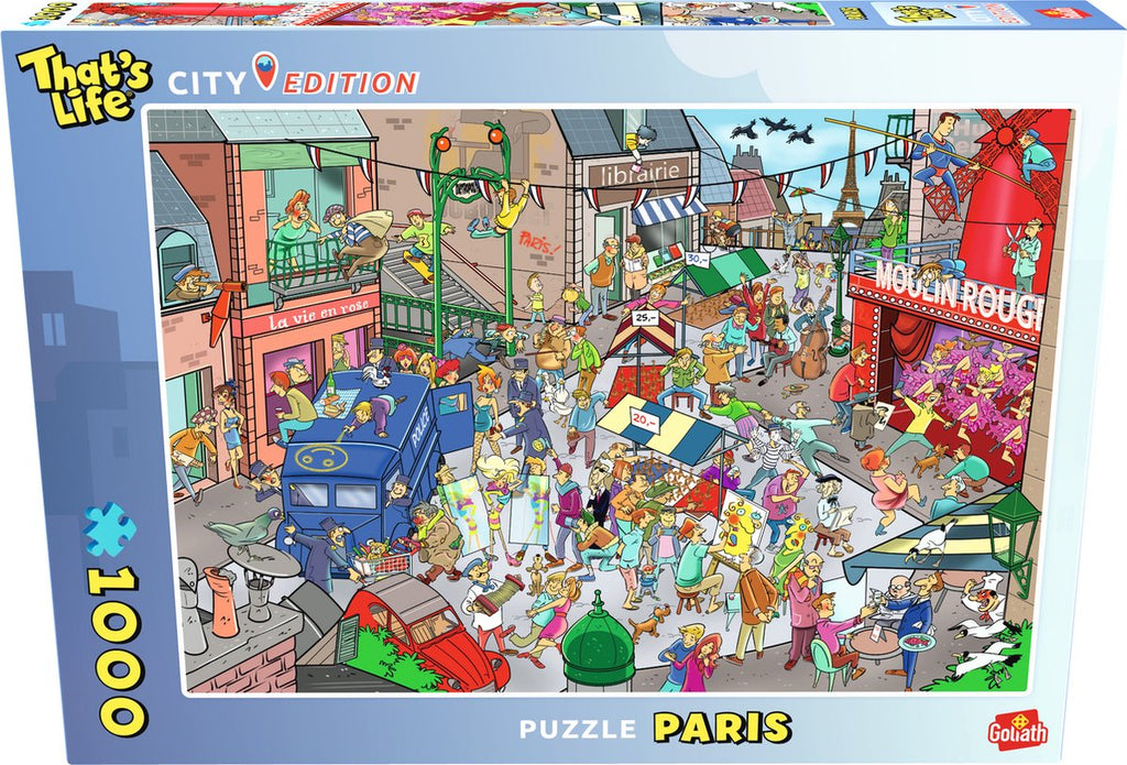 Goliath - Goliath Golitath that's life city edition: parijs legpuzzel - 1000st.