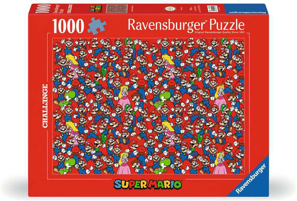 Ravensburger - puzzel super mario - legpuzzel - 1000 stukjes