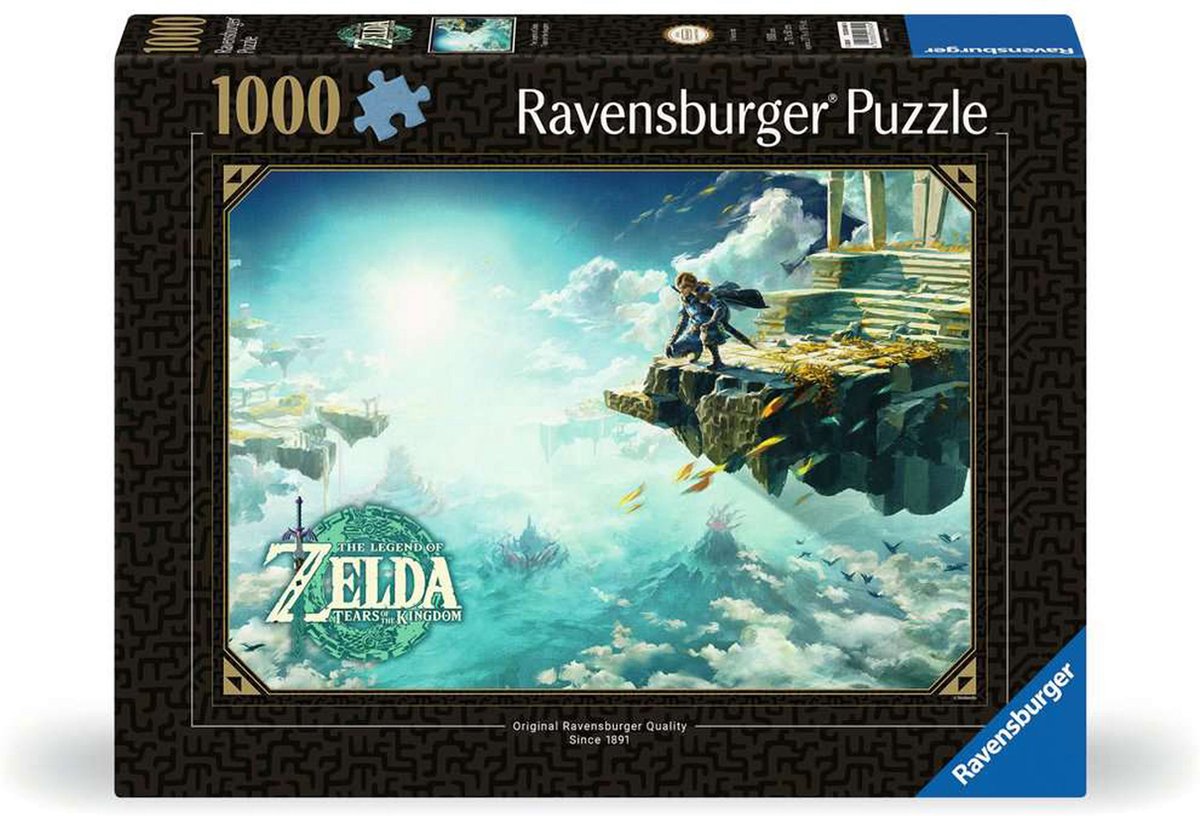 Ravensburger - legpuzzel zelda 1000 stukjes puzzelspel film & serie.