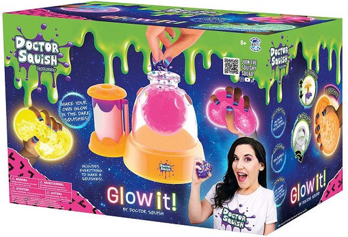 Doctor squish glow it! by - squishy maker