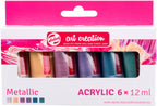 Talens art creation acrylverf set metallic | 6 x 12 ml