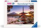 Ravensburger - legpuzzel kersenbloesem bij fuji berg 1000st.