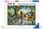 Ravensburger - puzzel legpuzzel jungle avontuur - 1000 stukjes dieren.