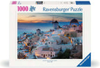 Ravensburger - puzzel legpuzzel santorini avond - 1000 stukjes landschap.