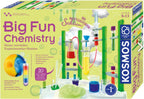 Kosmos big fun chemistry - experimenteerset - 20 veilige scheikundeproeven - compleet laboratorium station - maak slijm, kleurreacties en bruisende experimenten - stem speelgoed - vanaf 8 jaar