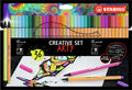 Stabilo arty creative set - set pen 68 point 88 - combi arty etui met 36 stuks