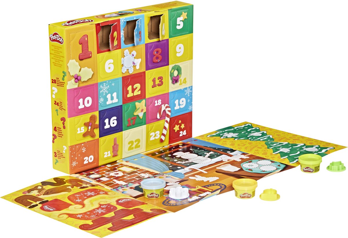 Play-Doh -Doh adventskalender speelset