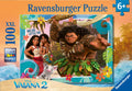 Ravensburger - puzzel vaiana 2 vertrek naar nieuwe werelden - legpuzzel - 100 xxl stukjes
