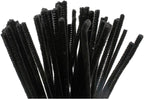 Creativ Company - Creativ Company Chenille zwart 30cm 50 stuks